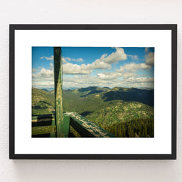 Lunch Peak Lookout Tower View Idaho Nature Photography