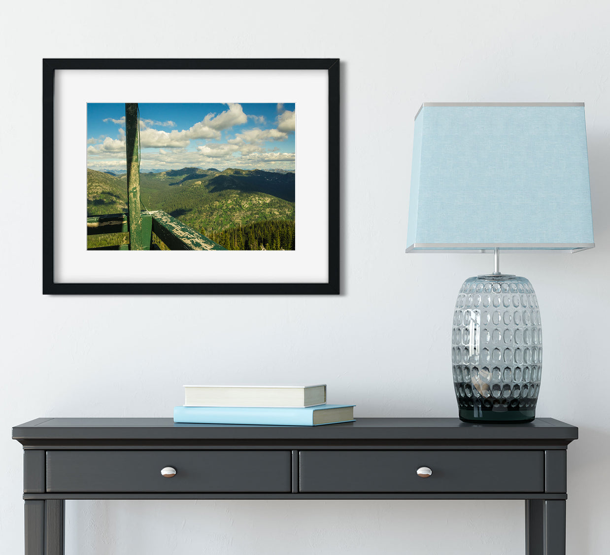 Lunch Peak Lookout Tower View Idaho Nature Photography