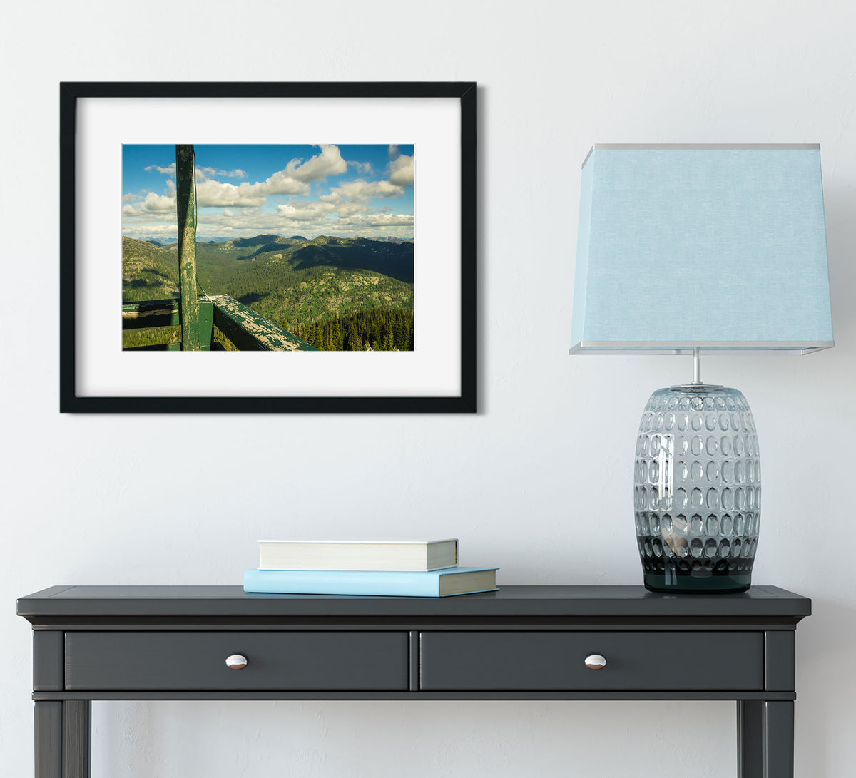 Lunch Peak Lookout Tower View Idaho Nature Photography