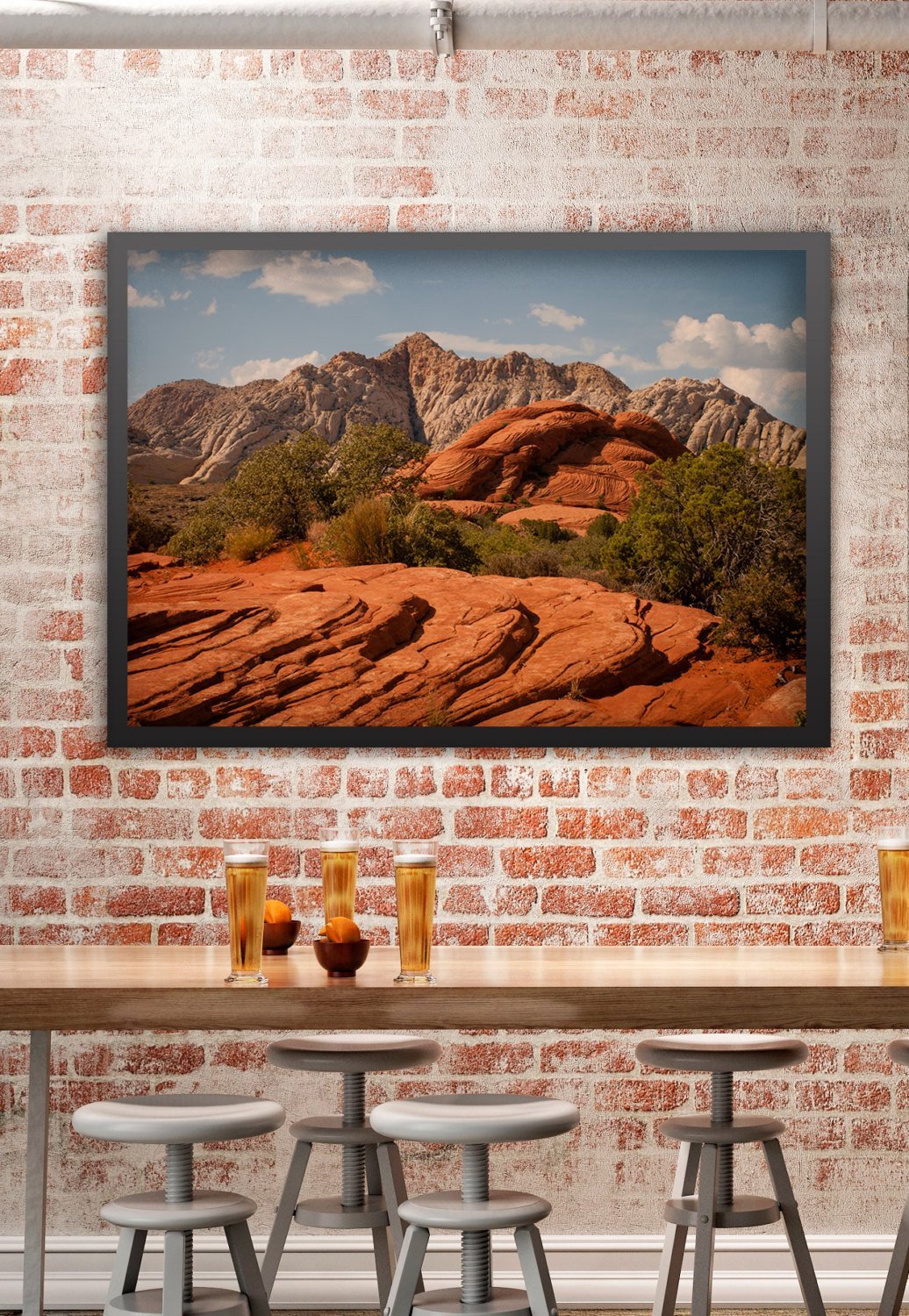 Melted Dunes Snow Canyon State Park Utah Photography