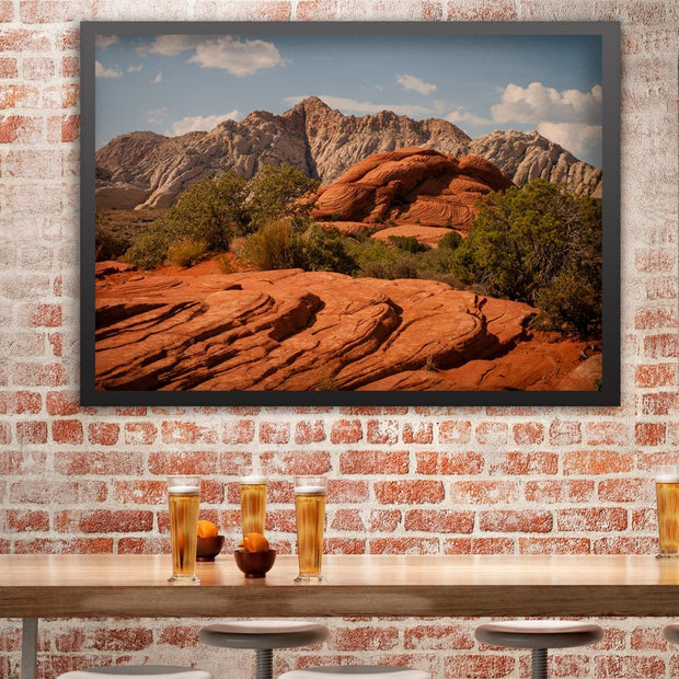Melted Dunes Snow Canyon State Park Utah Photography