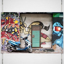 Mexico City Scooter and Street Art - Photography