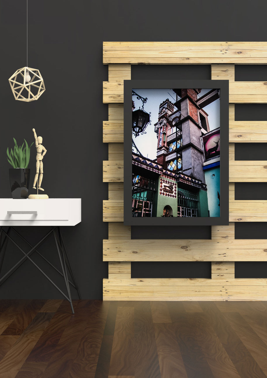 Mansion of Color Photo Print Mexico Photography