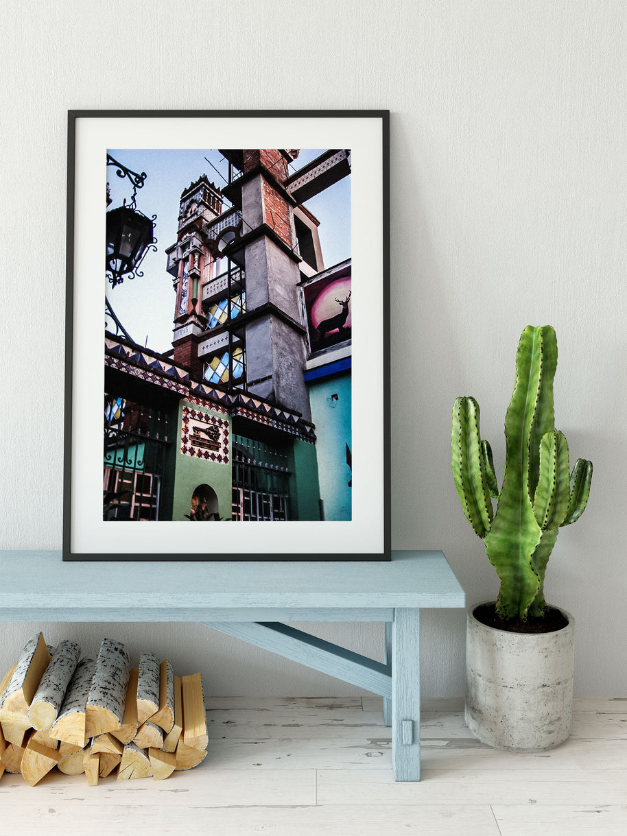Mansion of Color Photo Print Mexico Photography