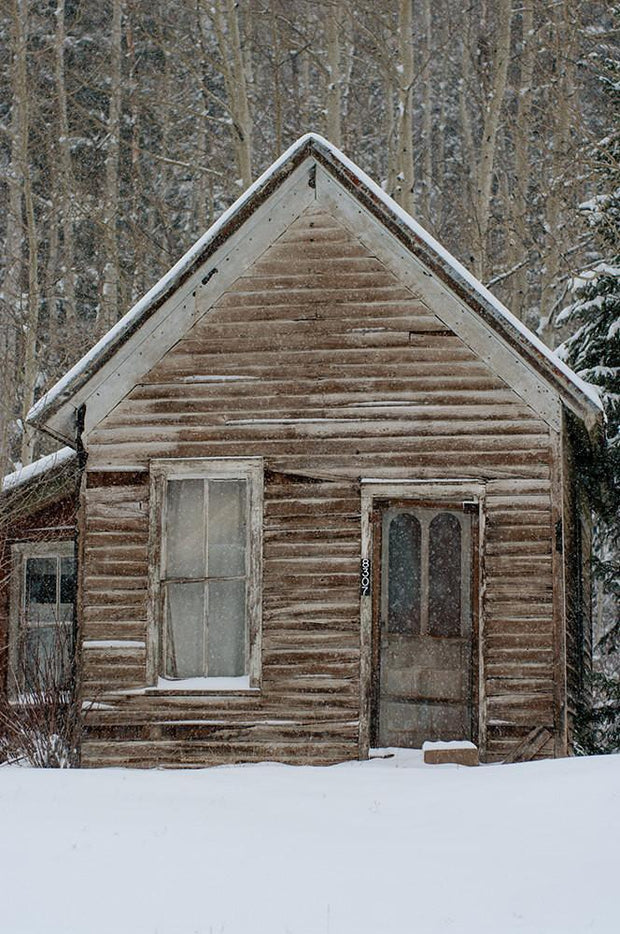 Miner's Cabin Colorado Rustic Wall Art Print - Photography