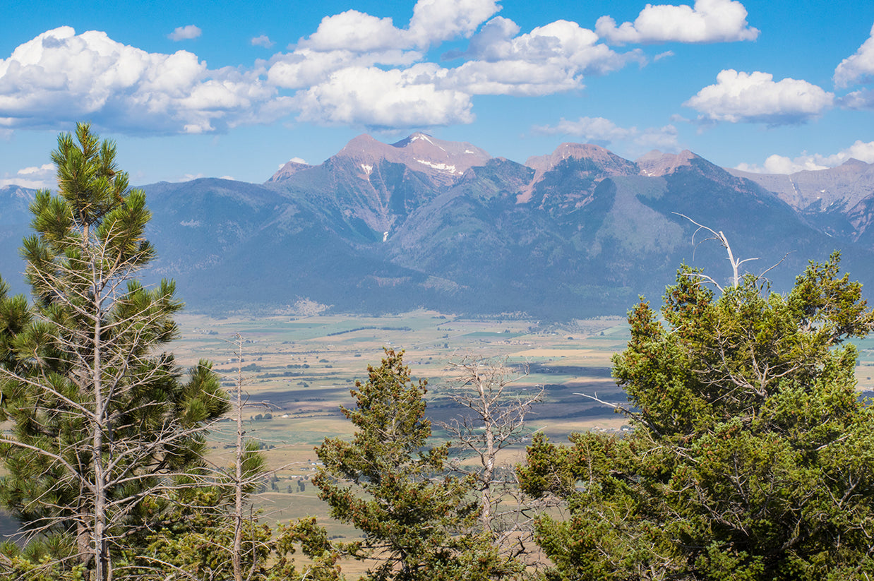 Mission Range of the Rocky Mountains Montana Wall Art Print