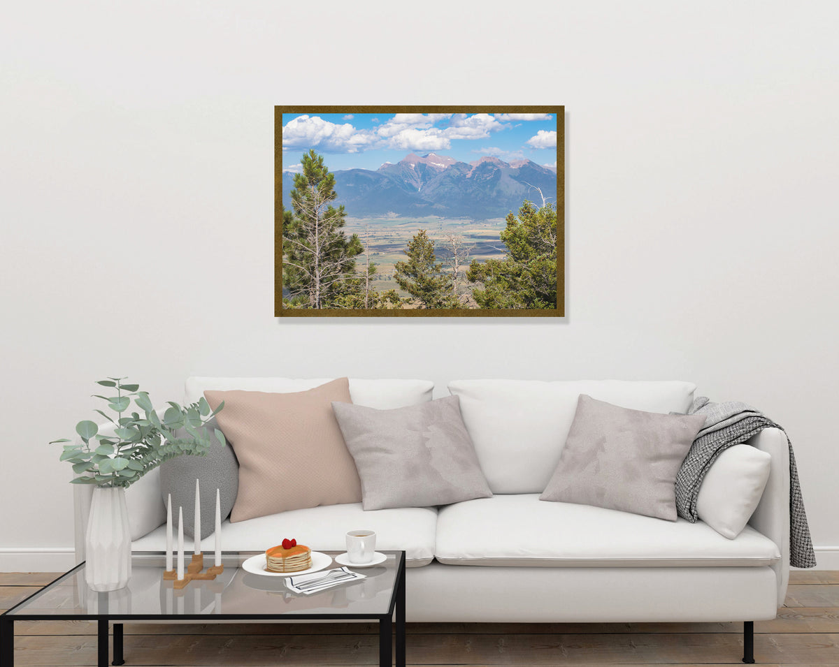 Mission Range of the Rocky Mountains Montana Wall Art Print