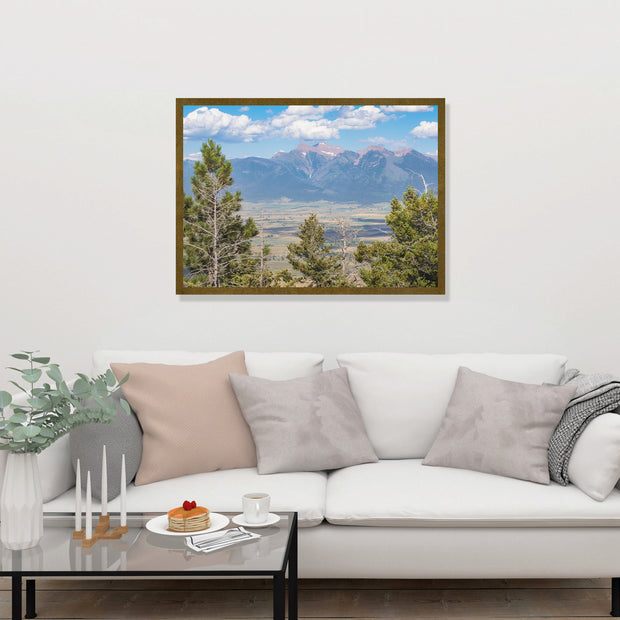 Mission Range of the Rocky Mountains Montana Wall Art Print