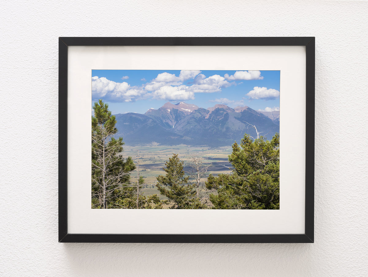 Mission Range of the Rocky Mountains Montana Wall Art Print