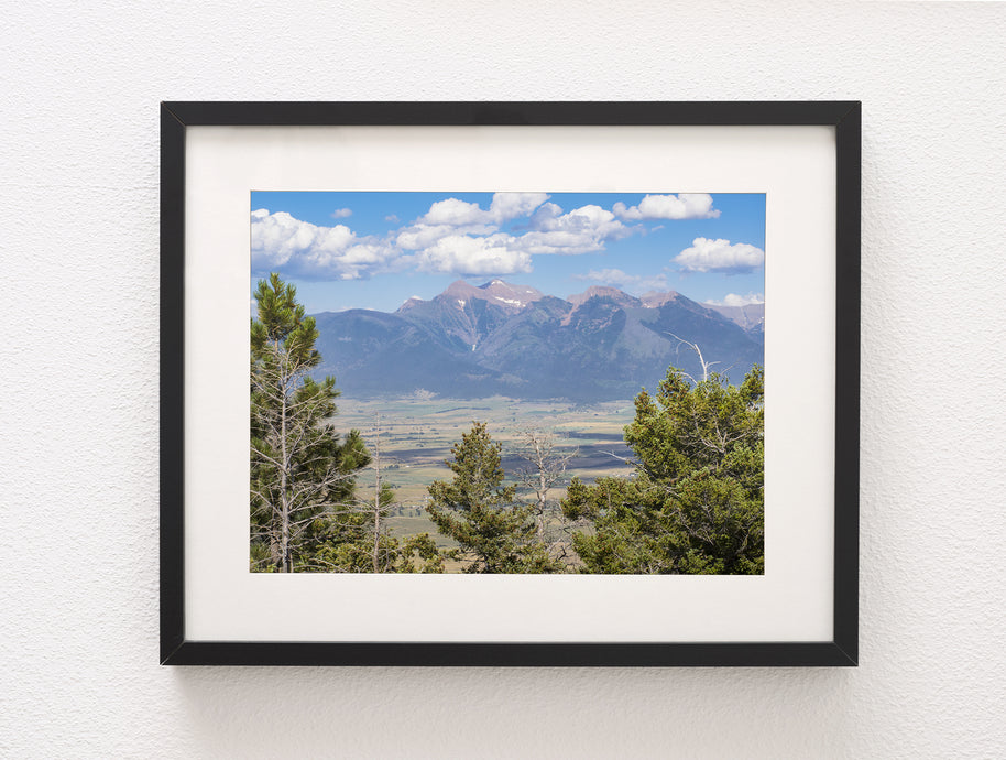 Mission Range of the Rocky Mountains Montana Wall Art Print