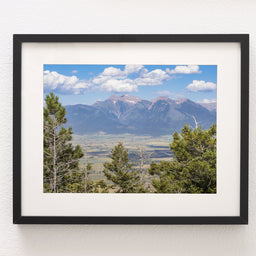 Mission Range of the Rocky Mountains Montana Wall Art Print