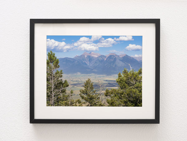 Mission Range of the Rocky Mountains Montana Wall Art Print
