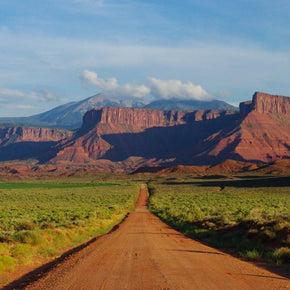 Moab Ranch Road Four Corners Utah Art Print - Photography