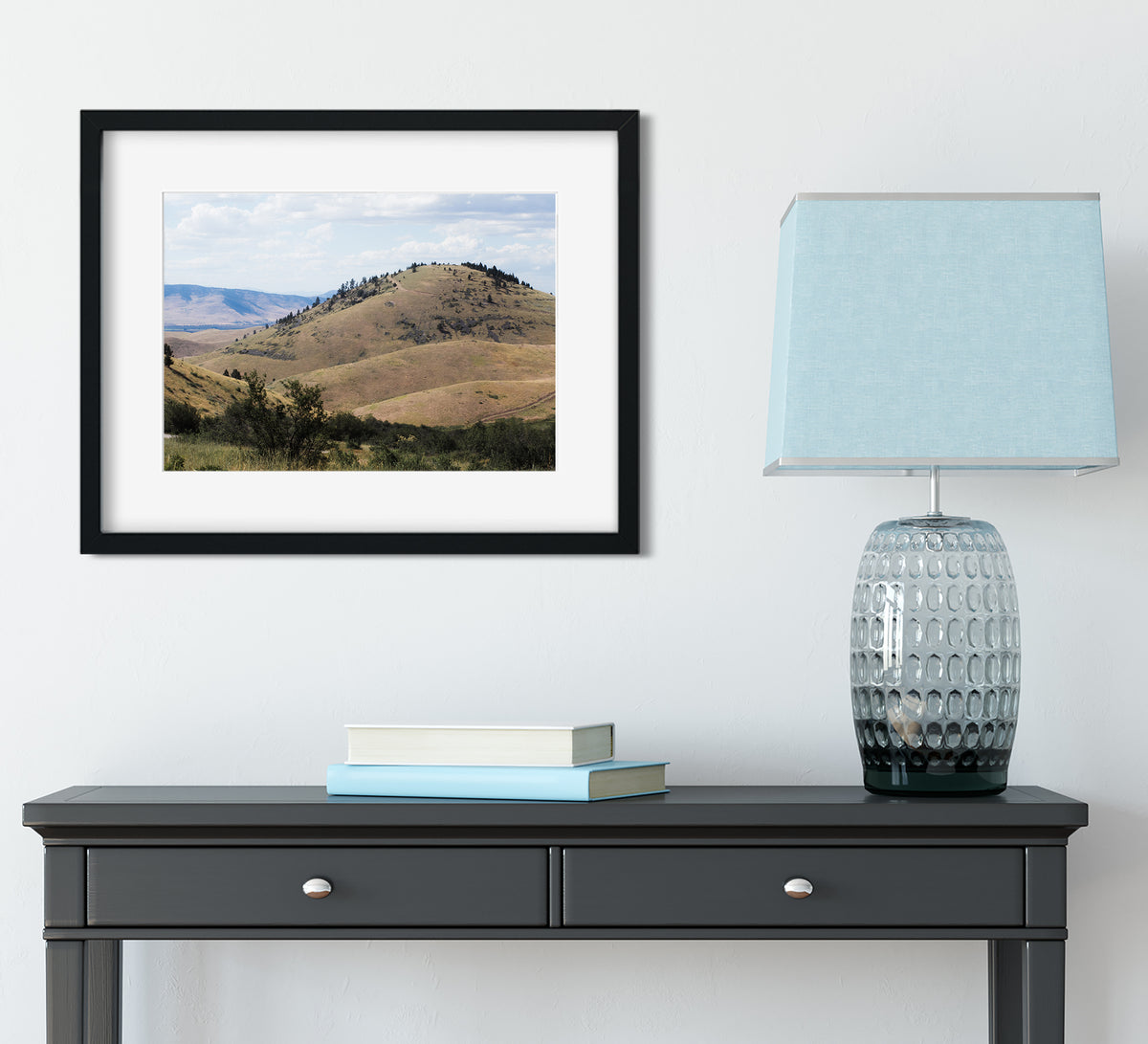 Montana Western Art Print Rolling Hills Photography - Ready