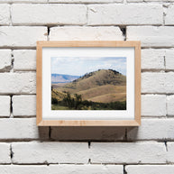Montana Western Art Print Rolling Hills Photography - Ready