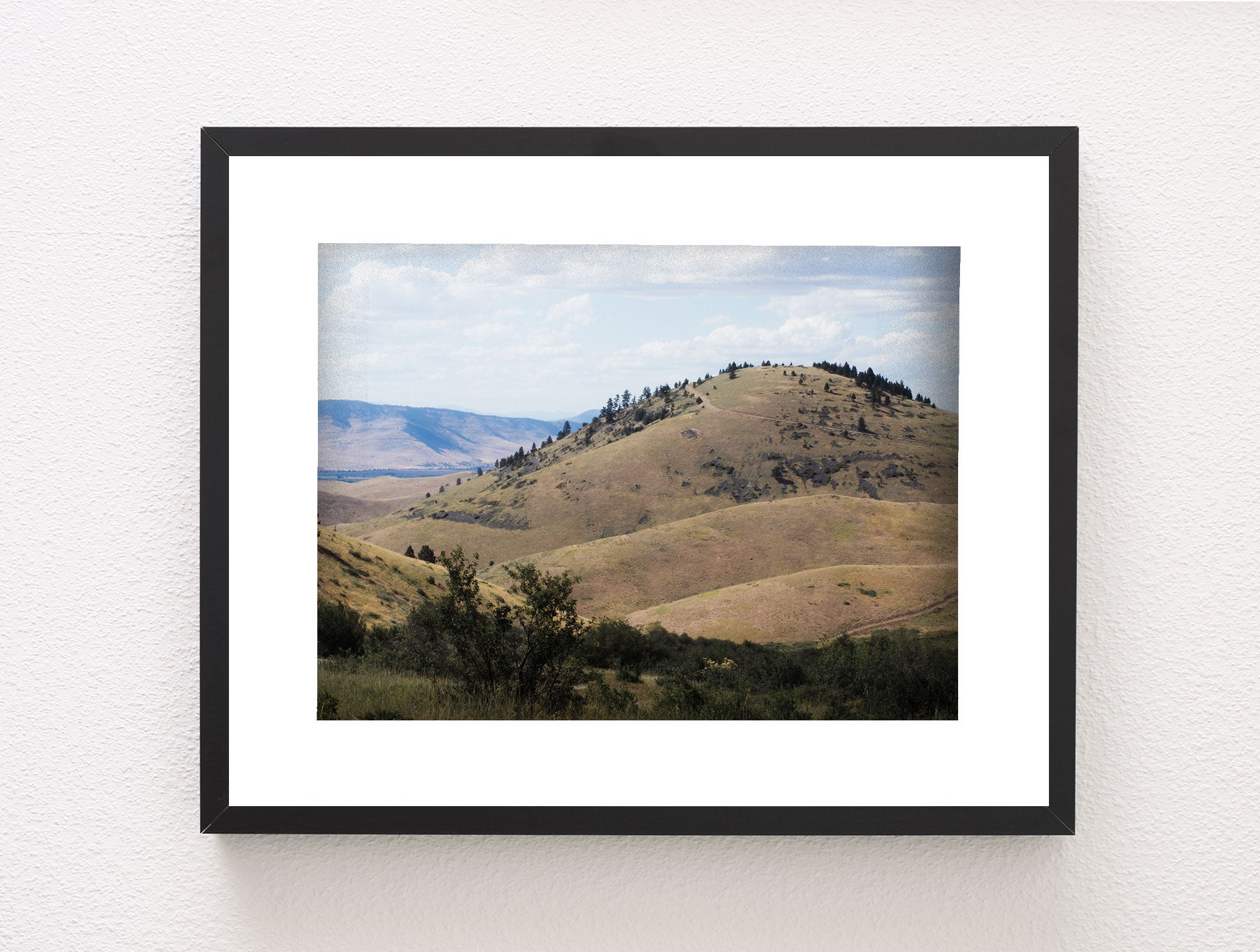 Montana Western Art Print Rolling Hills Photography - Ready
