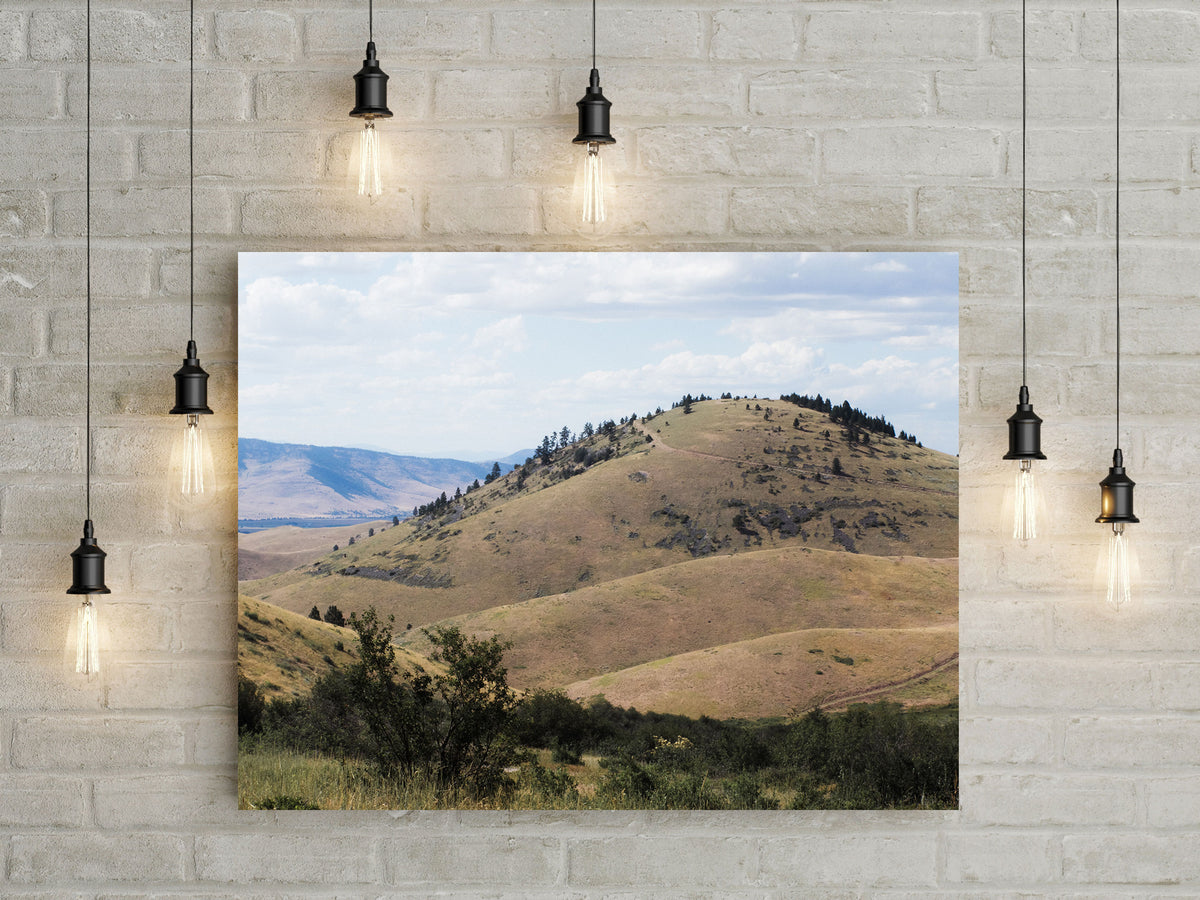 Montana Western Art Print Rolling Hills Photography - Ready