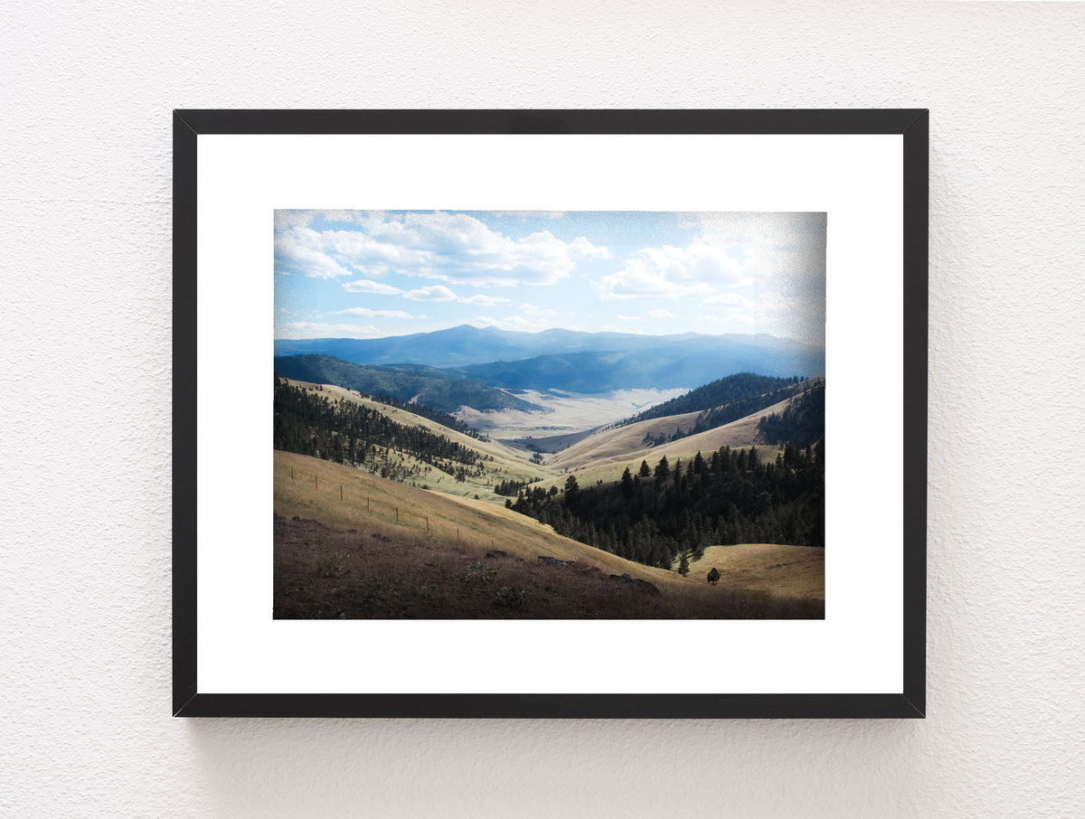 Montana Hills Western Photography Print - Ready to Frame