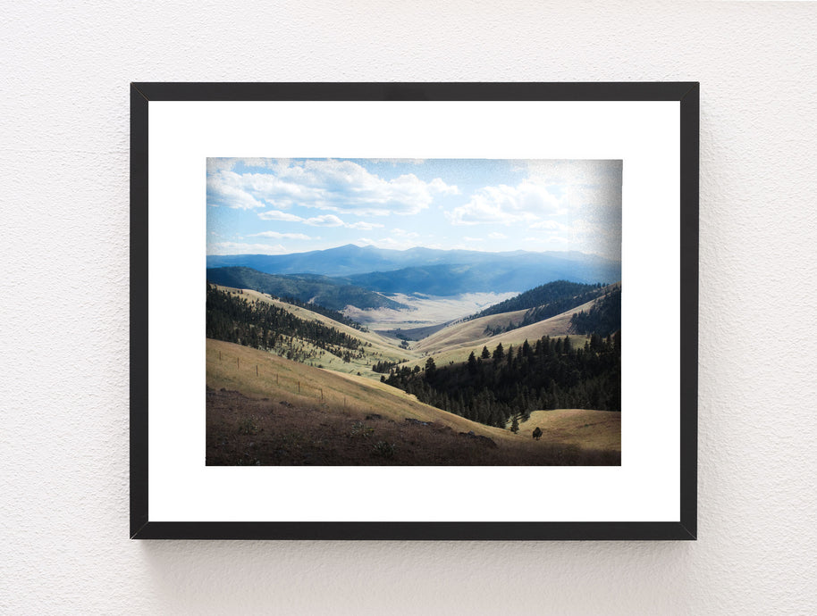 Montana Hills Western Photography Print - Ready to Frame