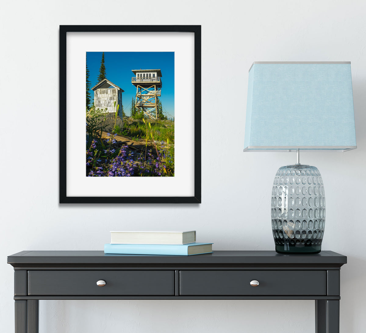 Garver Mountain Lookout Tower Photo Print Yaak Montana