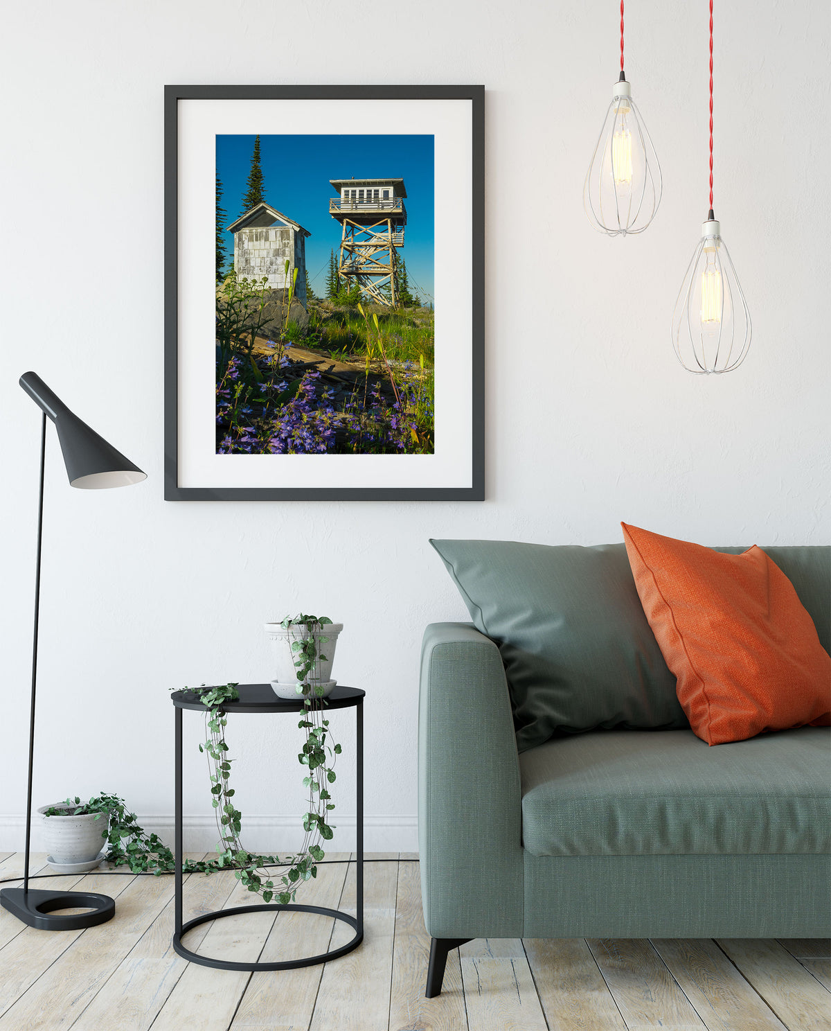 Garver Mountain Lookout Tower Photo Print Yaak Montana