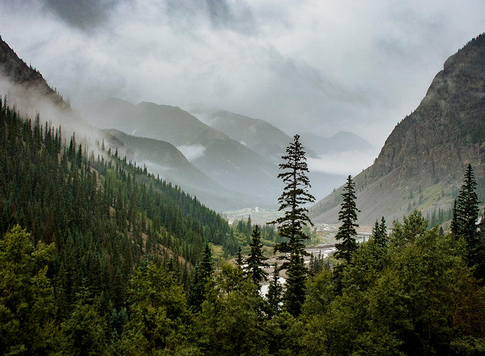 Mountain Valley Colorado Triptych Large Canvas Wall Art or 3
