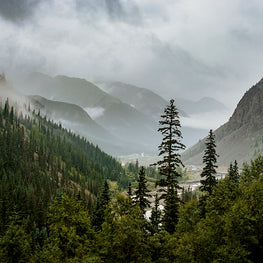 Mountain Valley Colorado Triptych Large Canvas Wall Art or 3
