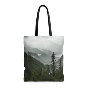Mountain Valley Shopping Tote with Liner Lost in Nature