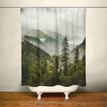 Mountain Valley Shower Curtain 71x74 inches Colorado Home