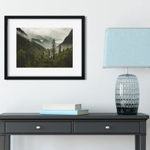 Colorado Mountain Valley Neture Photography Wall Art Print