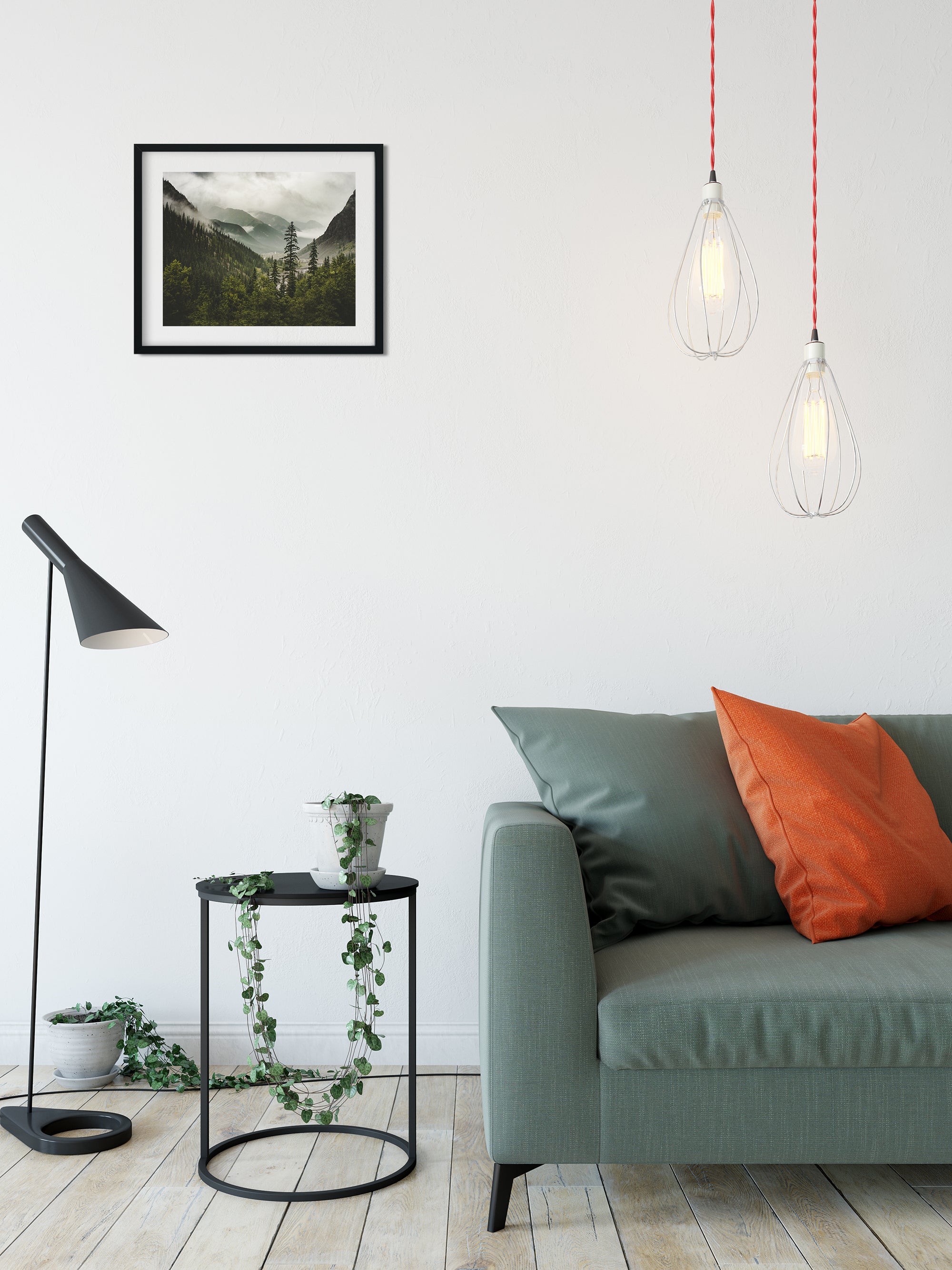 Colorado Mountain Valley Neture Photography Wall Art Print