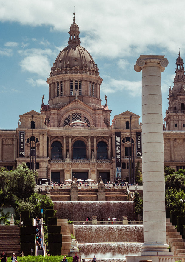 National Art Museum of Catalonia Photo Print Architecture