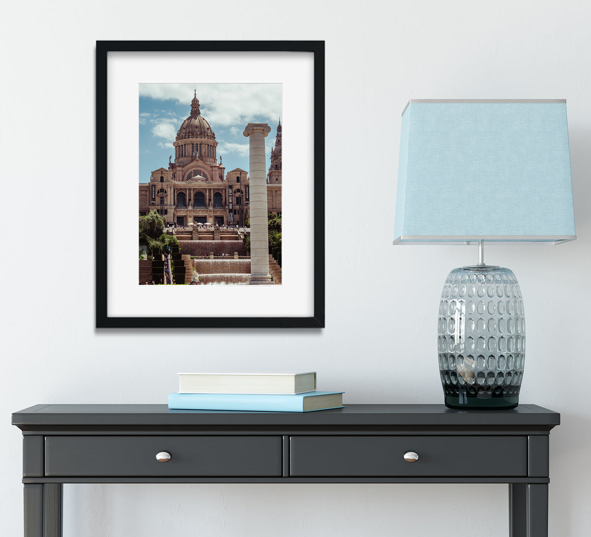 National Art Museum of Catalonia Photo Print Architecture