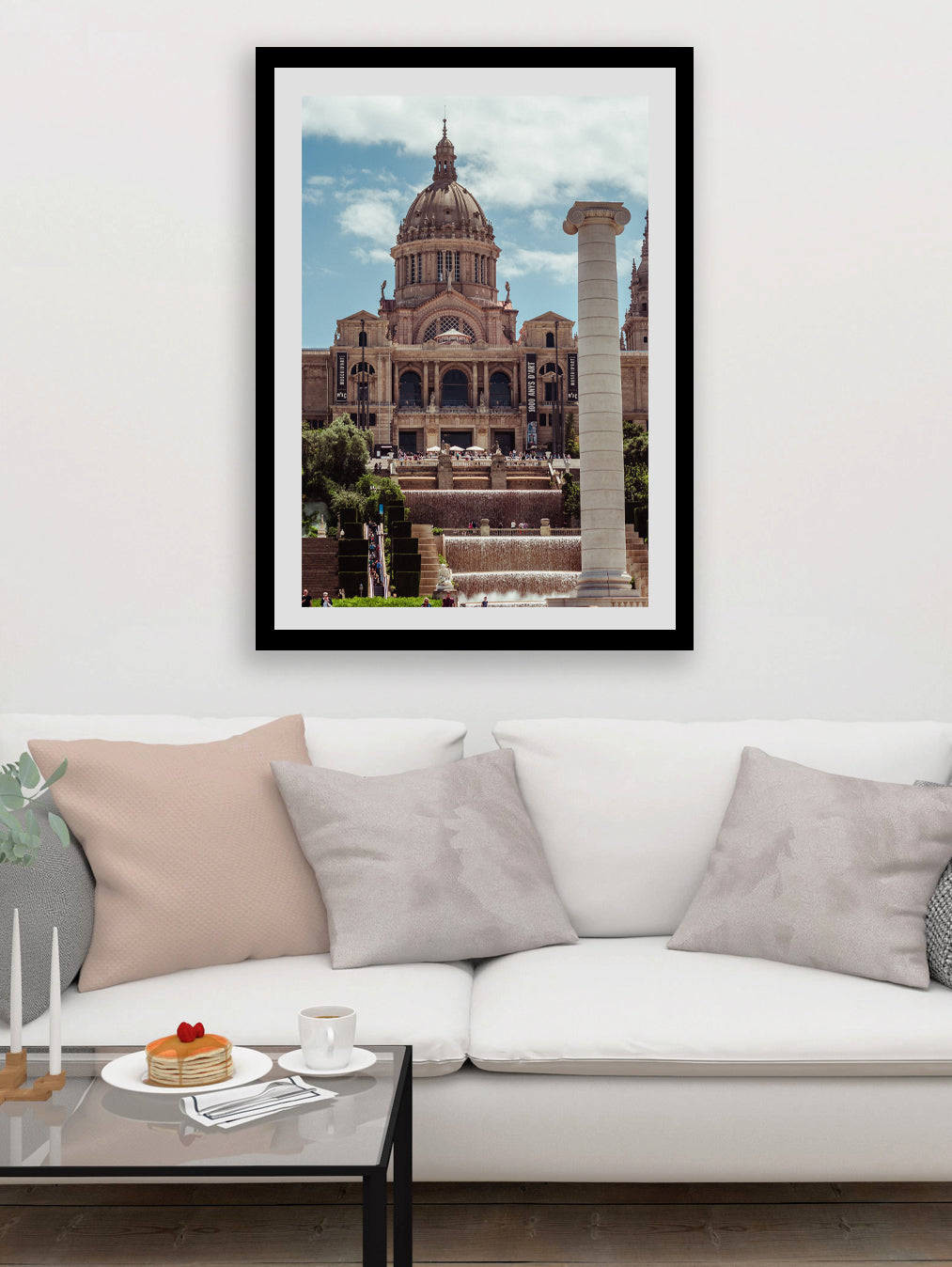 National Art Museum of Catalonia Photo Print Architecture