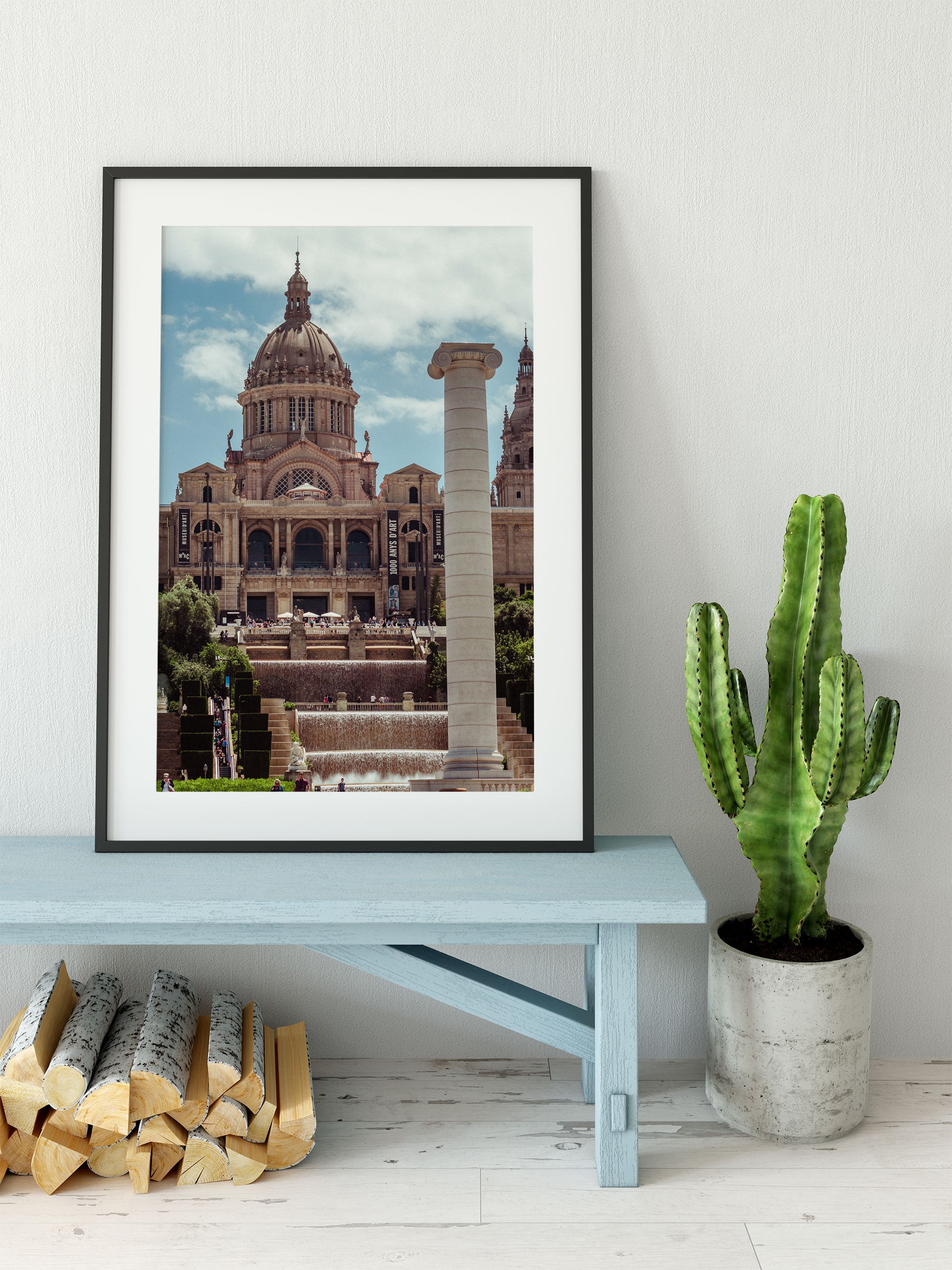 National Art Museum of Catalonia Photo Print Architecture