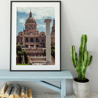 National Art Museum of Catalonia Photo Print Architecture