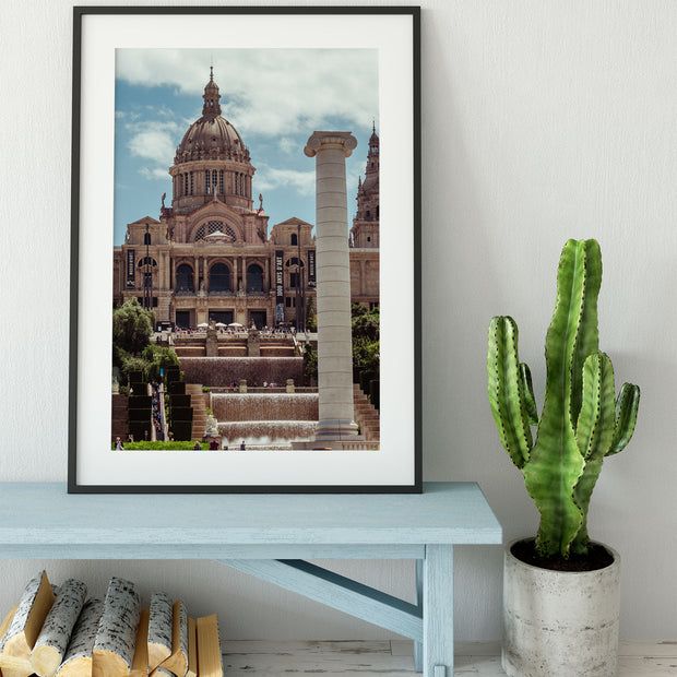 National Art Museum of Catalonia Photo Print Architecture