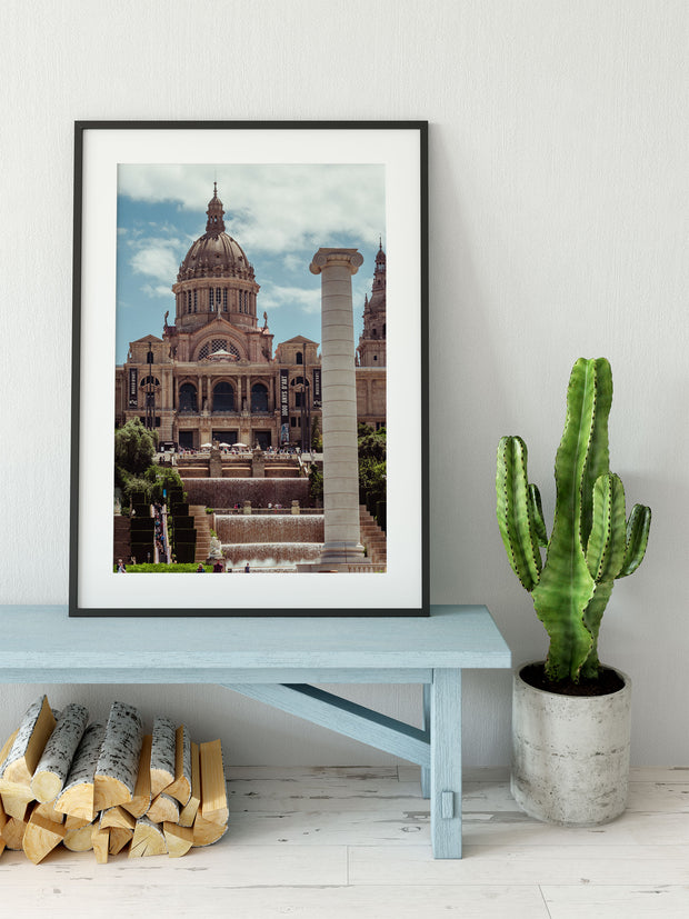 National Art Museum of Catalonia Photo Print Architecture