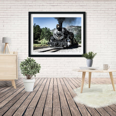 Steam Train Photo Print Narrow Gauge Railway Durango Wall
