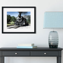 Steam Train Photo Print Narrow Gauge Railway Durango Wall
