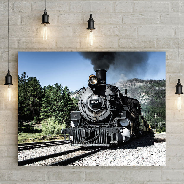 Steam Train Photo Print Narrow Gauge Railway Durango Wall