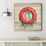 Nautical Photography, Life Preserver, Rustic Photography, Lake Cabin Decor, Marina Wall Art, New Mexico Photography, Nautical Decor Lost Kat Photography