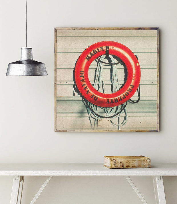 Nautical Photography, Life Preserver, Rustic Photography, Lake Cabin Decor, Marina Wall Art, New Mexico Photography, Nautical Decor Lost Kat Photography