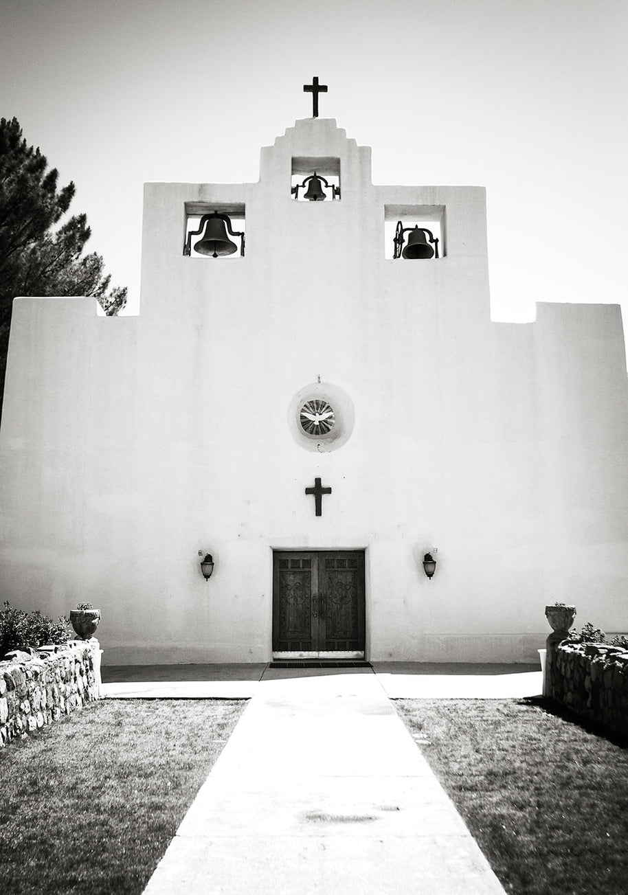St Francis de Paula Mission New Mexico Fine Art Print -