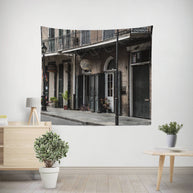 New Otleans French Quarter Wall Tapestry Lost in Nature