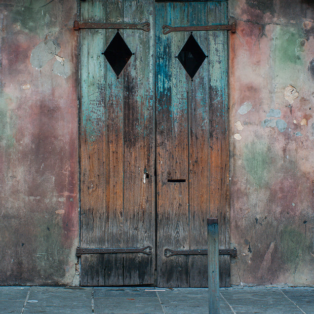 Rustic Doors Wall Art Set Collection of 3 Prints -