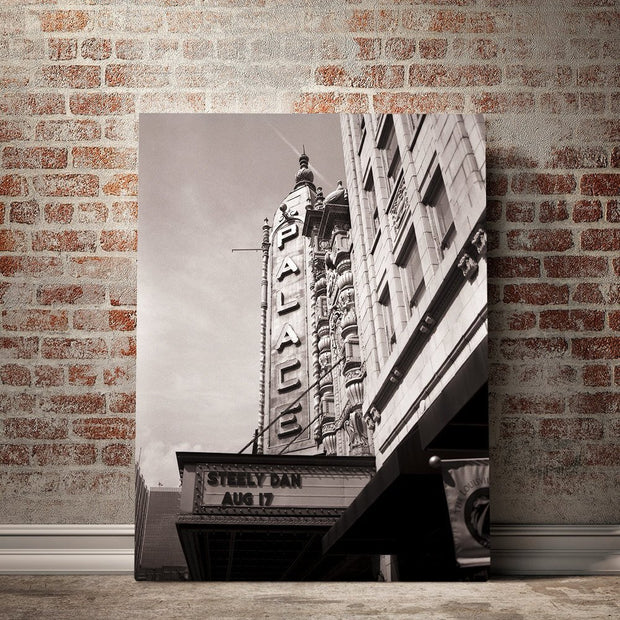 Palace Theater Louisville Kentucky Black and White Photo
