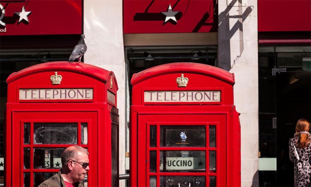 Phone Box London Street - Photography