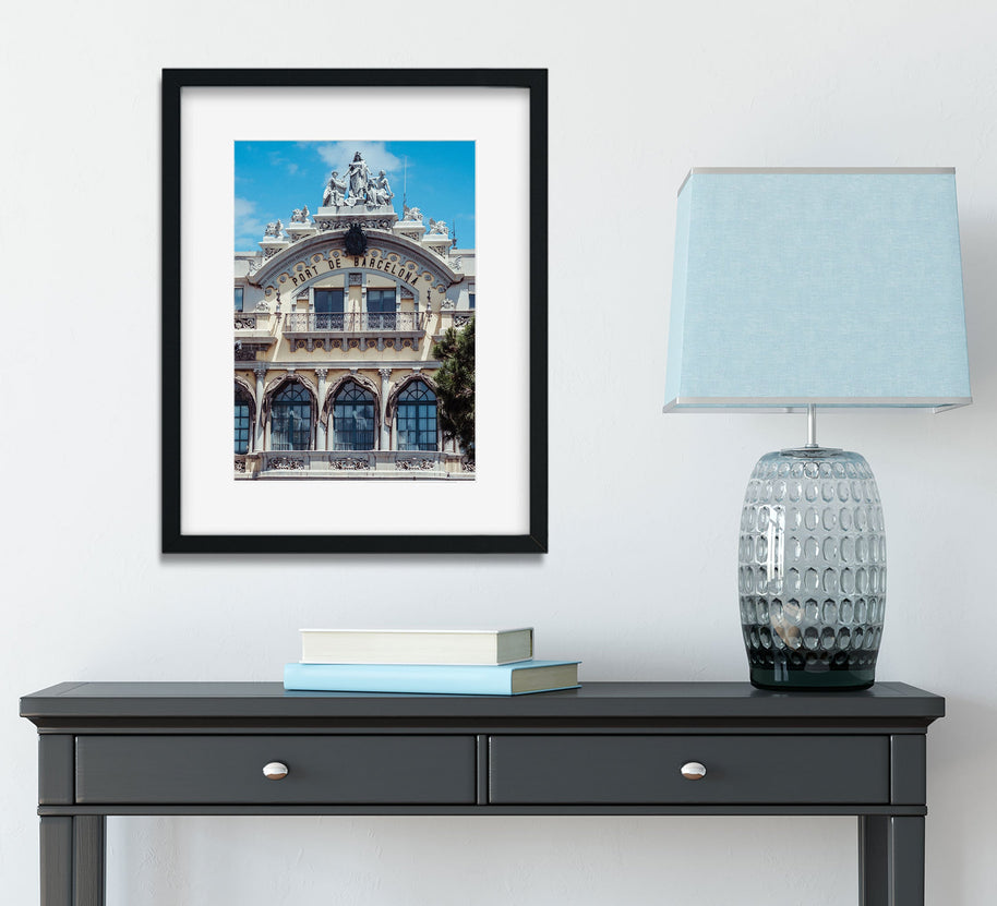 Port of Barcelona Photography Architecture Wall Art