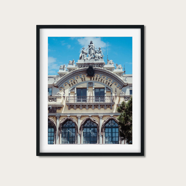 Port of Barcelona Photography Architecture Wall Art